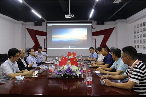 中國建筑發展有限公司副總經理馬合生一行到訪土流集團