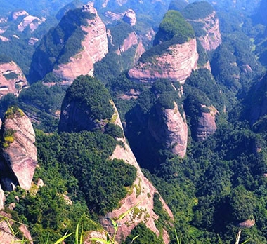 丹霞地貌湖南崀山