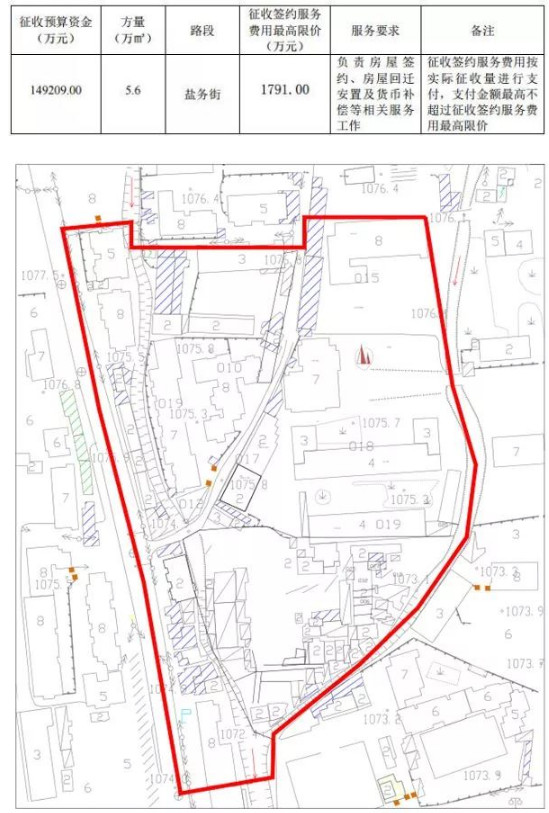 贵阳人民大道(云岩段),六广门,盐务街区域开始房屋征收,来看看征收