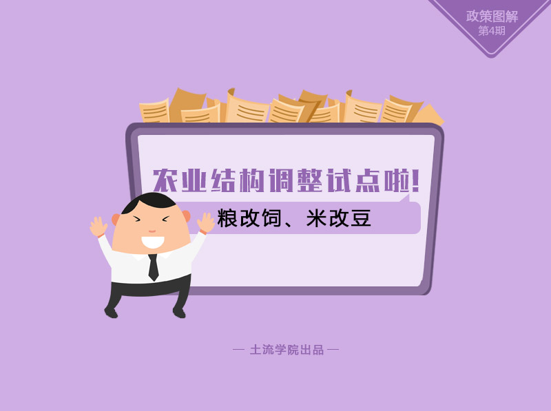 农业结构调整试点啦！粮改饲、米改豆