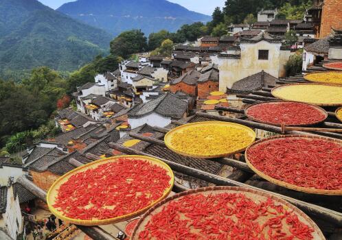 篁岭和婺源晒秋节是什么时间 有什么习俗 土流网