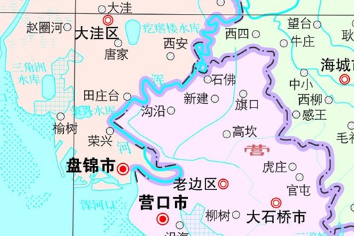 新版辽宁省标准地图