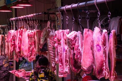 目前豬肉價格-攝圖網