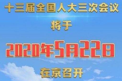 两会召开时间2020结束图片