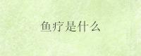 鱼疗是什么