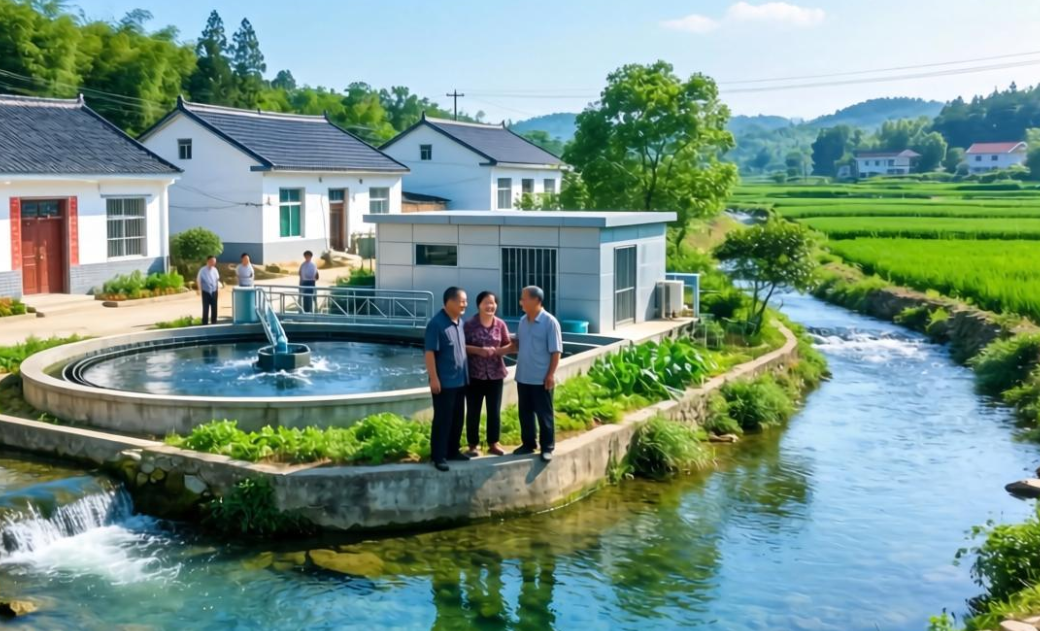 农村生活污水治理让水润乡村 环境生态又宜居