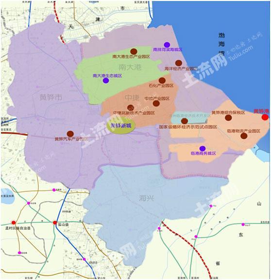河北沧州黄骅港地图图片